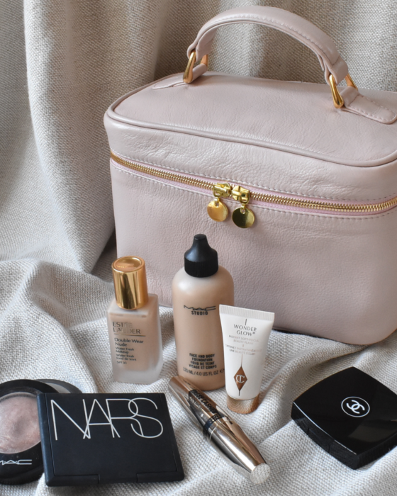 Zip-Around Cosmetic Vanity Bags