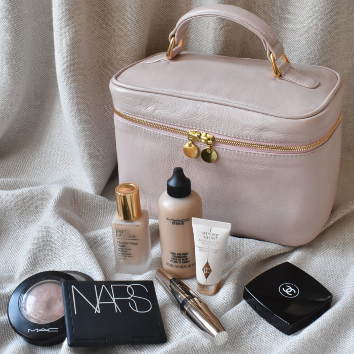 Zip-Around Cosmetic Vanity Bags